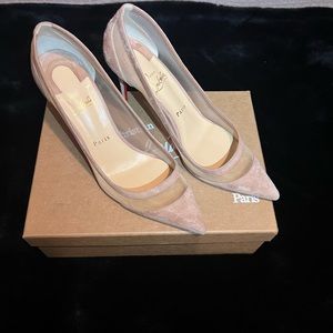 Christian Louboutin Galativa 85 Veau Velours Pump